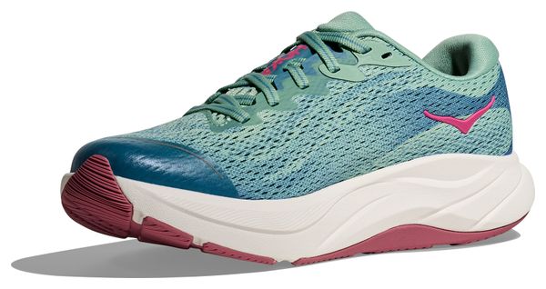 Chaussures Running Hoka Rincon 4 Vert/Bleu/Rose Enfant