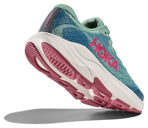 Chaussures Running Hoka Rincon 4 Vert/Bleu/Rose Enfant