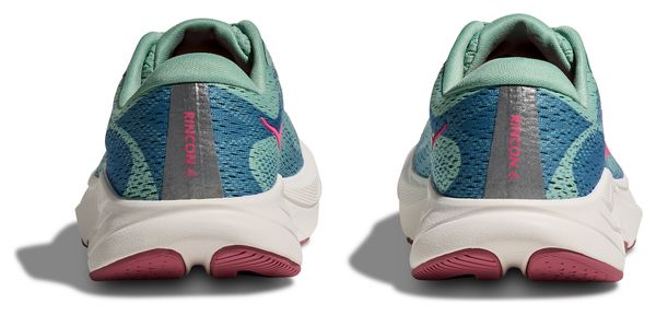 Chaussures Running Hoka Rincon 4 Vert/Bleu/Rose Enfant