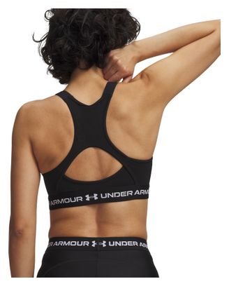Brassière Under Armour HeatGear Maintien Élevé Noir Femme