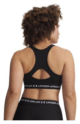 Brassière Under Armour HeatGear Maintien Élevé Noir Femme
