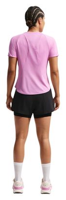 Maglia a maniche corte Nike Swift rosa da donna