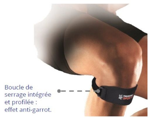 Thuasne Sport Patellaire Bandage Zwart