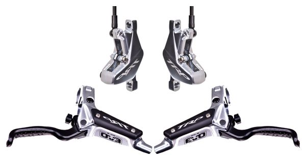 TRP DH-R Evo 4 Pistons Brakes Set (without disc) Silver