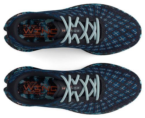 Under Armour Flow Velociti Wind 2 Dark Sky Distance Black Women's Running Shoes