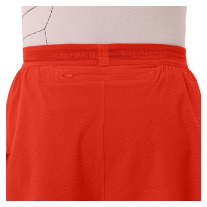 Pantaloncini corti Salomon Sense Aero 3in Rosso Uomo