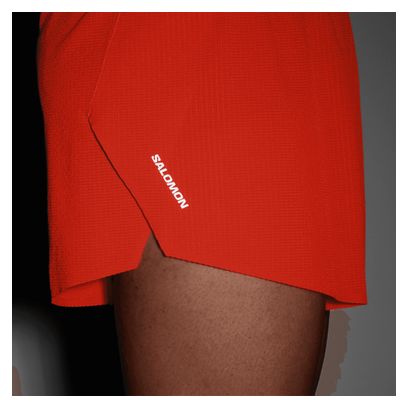 Pantaloncini corti Salomon Sense Aero 3in Rosso Uomo
