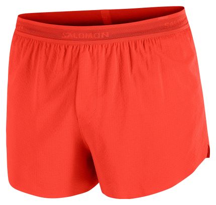 Pantaloncini corti Salomon Sense Aero 3in Rosso Uomo