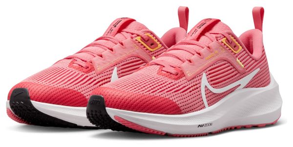 Nike Air Zoom Pegasus 40 Rosa Bianco Scarpe da corsa per bambini
