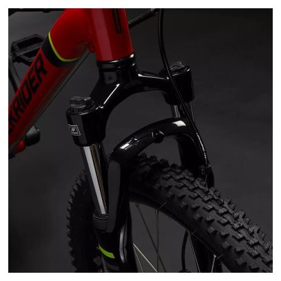 ROCKRIDER ST 900 24''kids MTB 9-12 years Red