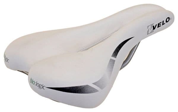 Velo Selle Broadchannel - Blanc