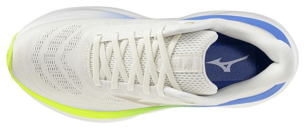 Scarpe da corsa Mizuno Wave Sky 9 Bianco/Blu/Giallo Donna