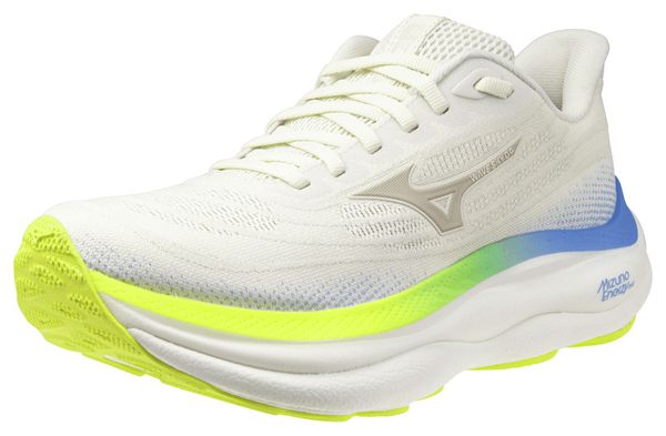 Scarpe da corsa Mizuno Wave Sky 9 Bianco/Blu/Giallo Donna