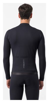 Maglia a maniche lunghe Castelli Thermowoven nera da uomo