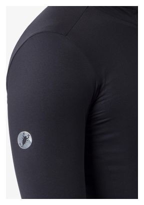 Maglia a maniche lunghe Castelli Thermowoven nera da uomo