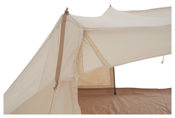 4-Personen-Zelt Nordisk Ydun Sky 5.5 Beige
