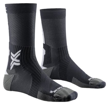 X-Socks® Bike Perform Crew Socken Schwarz Weiß