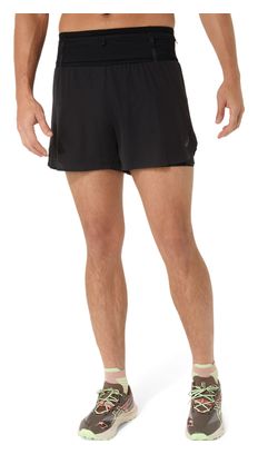 Pantalones cortos Asics Fujitrail Elite negros para hombre
