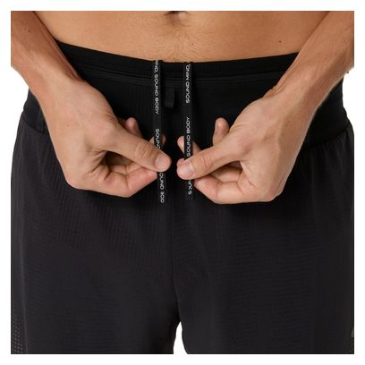 Pantalones cortos Asics Fujitrail Elite negros para hombre