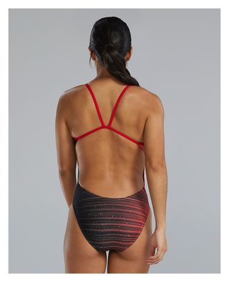 Tyr Durafast Elite Speedwarp Cutoutfit Swimsuit Red Women's