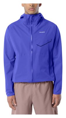 Giacca impermeabile Salomon Bonatti Waterproof blu da uomo