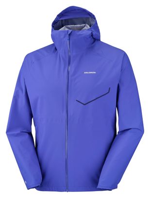 Giacca impermeabile Salomon Bonatti Waterproof blu da uomo