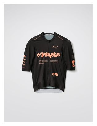 Maap Strata Pro Air Kurzarm-Trikot für Herren, schwarz