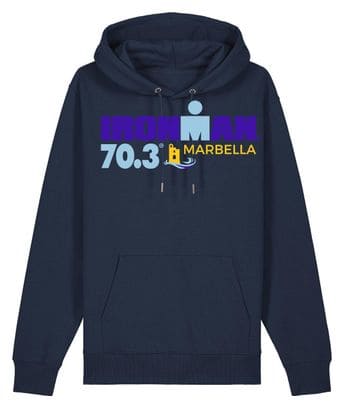 Ironman 70.3 Marbella Kapuzenpullover Marineblau