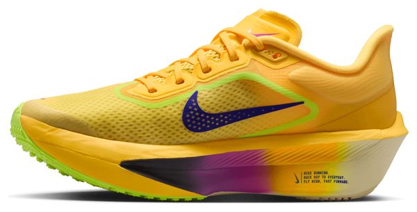 Chaussures Running Nike Zoom Fly 6 Jaune/Violet Femme