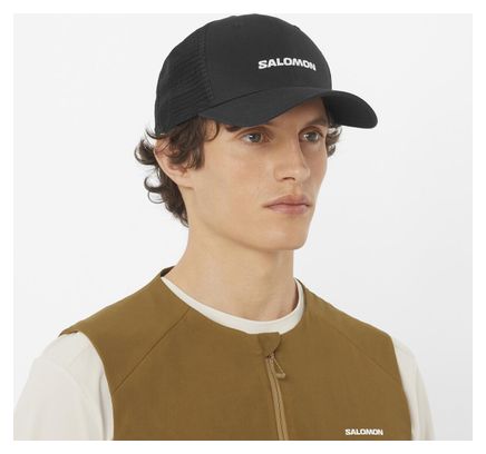 Casquette Salomon Logo Trucker Noir 