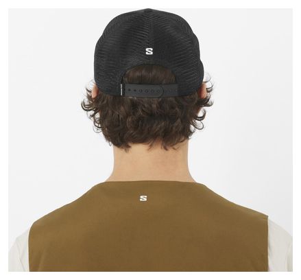 Casquette Salomon Logo Trucker Noir 