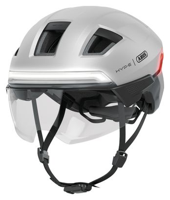 Casco urbano Abus HYP-E Ace Silver