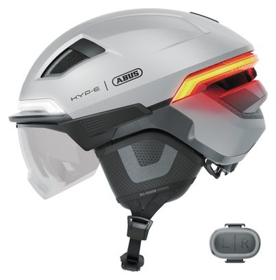 Casco urbano Abus HYP-E Ace Silver