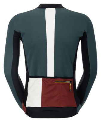 Chaqueta cortavientos Scott RC Pro Warm Gore-Tex Remix Verde/Rojo