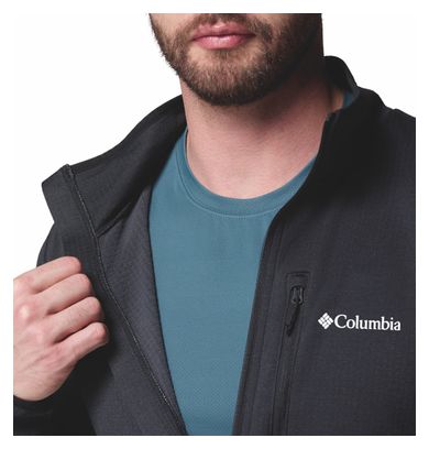 Columbia Essential Hike Grid Fleece Jacket Black