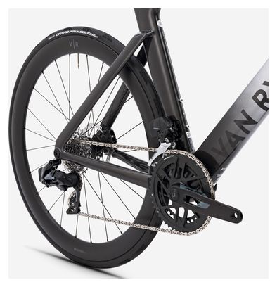 Bicicleta de carretera Van Rysel RCR-F Pro Sram Rival AXS 12S 700 mm Lunar Grey 2025