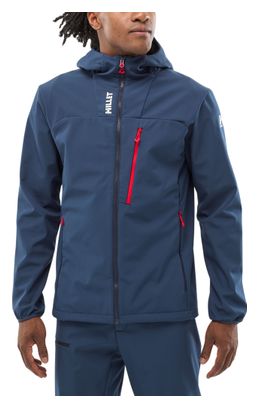 Giacca Softshell Millet Seneca Shield Hoodie blu da uomo