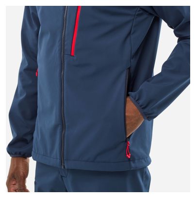Giacca Softshell Millet Seneca Shield Hoodie blu da uomo