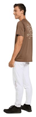 Maglietta Dharco Tech Husk Brown a manica corta da uomo