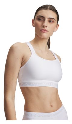 Under Armour HeatGear High sportbeha voor dames, wit