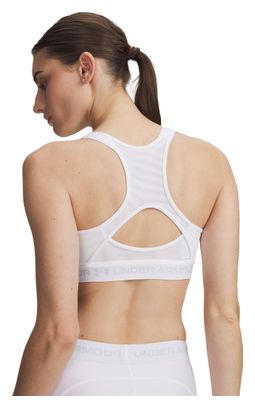 Under Armour HeatGear High sportbeha voor dames, wit