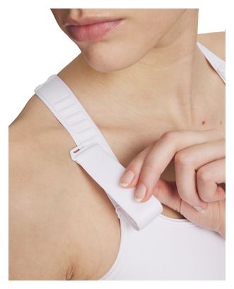 Under Armour HeatGear High sportbeha voor dames, wit