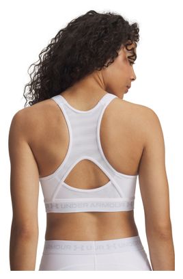 Under Armour HeatGear High sportbeha voor dames, wit