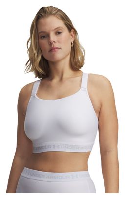 Under Armour HeatGear High sportbeha voor dames, wit