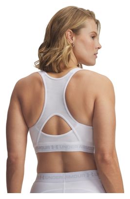 Under Armour HeatGear High sportbeha voor dames, wit