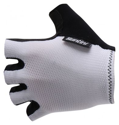 Santini Brisk Mesh Zomerhandschoenen Wit
