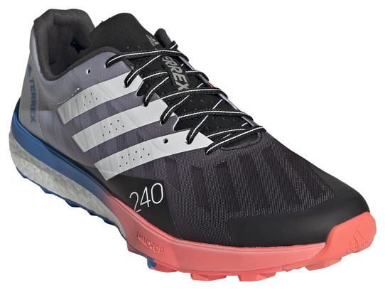 Adidas Terrex Speed Ultra Trail Shoes Black Blue Red