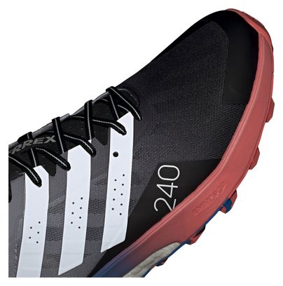 Adidas Terrex Speed Ultra Trail Shoes Black Blue Red