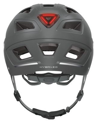 Helm Abus Hyban 2.0 Titanium Grau