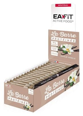 EAFIT Barre Protéinée Présentoir de 24 Barres de 46g - Vanille